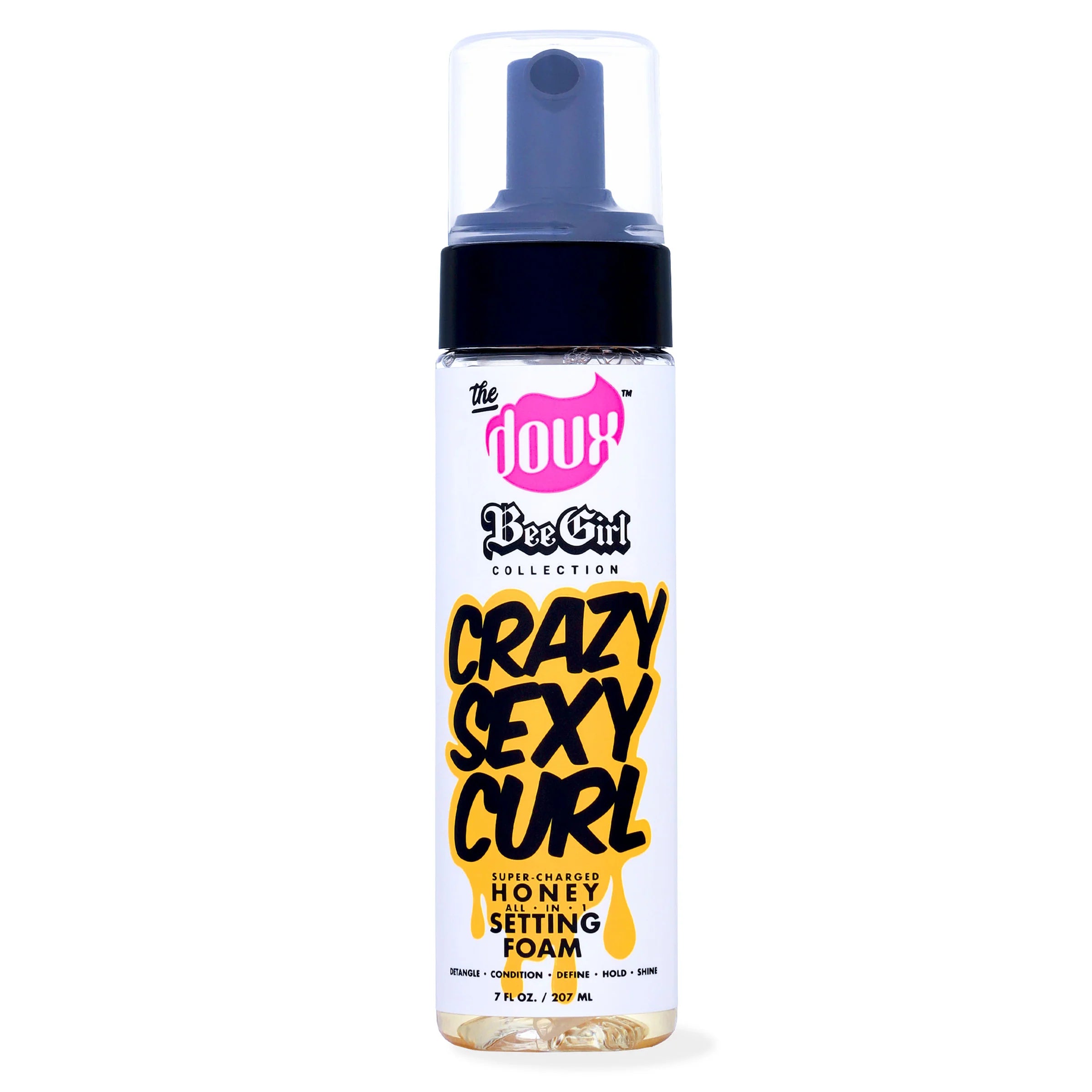 The Doux Bee Girl Crazy Sexy Curl Honey Setting Foam 207ml
