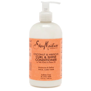 Shea Moisture Coconut & Hibiscus Curl & Shine Conditioner 384ml