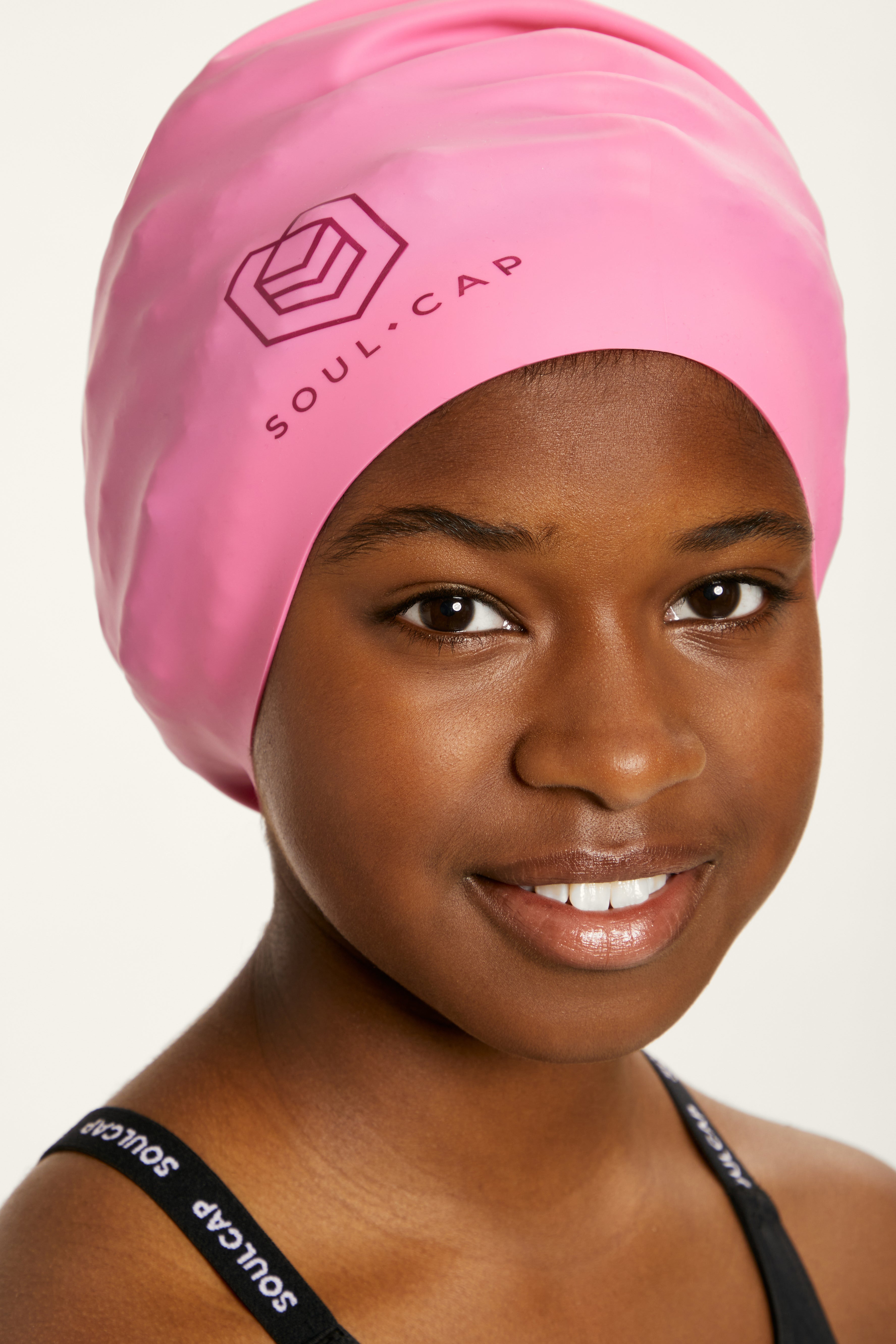 Kids Swim Cap for Large Hair- Soulcap