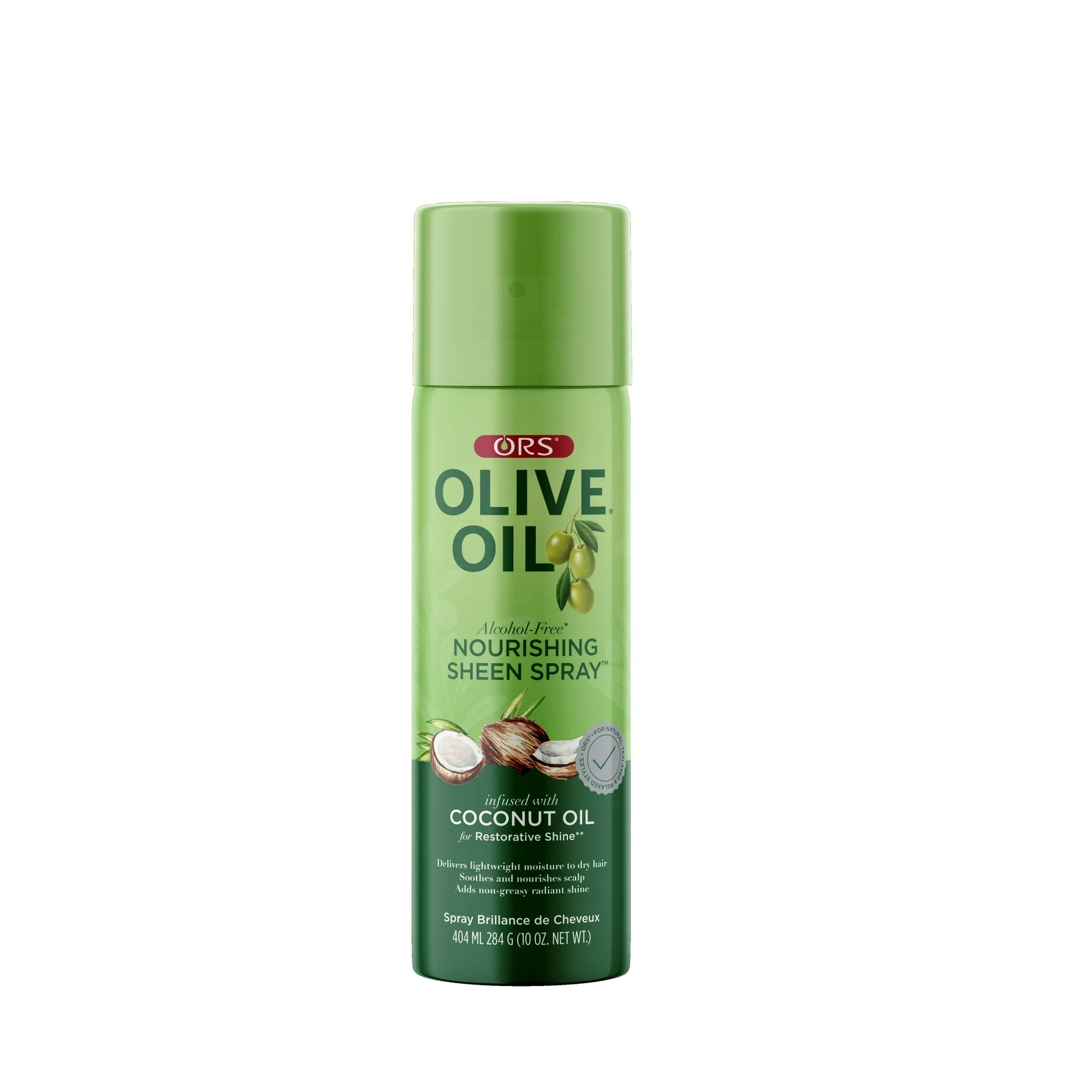 ORS Olive Oil Nourishing Sheen Spray infused with Coconut Oil 404ml