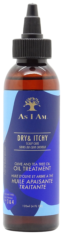 As I Am Dry & Itchy Olive and Tea Tree Oil Treatment 120ml