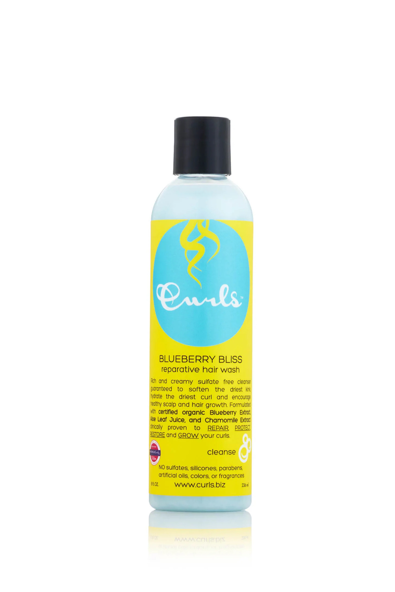 Curls Blueberry Bliss Reparative Hair Wash 236ml