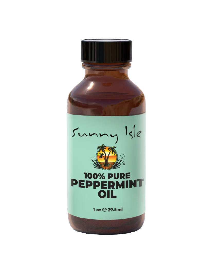 Sunny Isle 100% Pure Peppermint Oil 29.5 ml